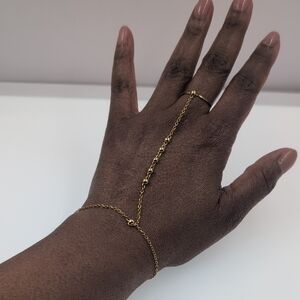 Gorjana Gold Chain Hand Bracelet
